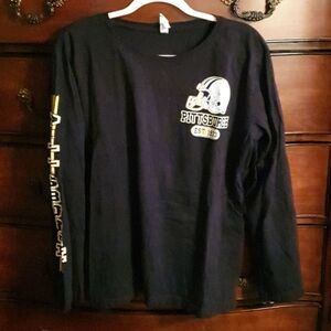 Ladies Pittsburgh Steelers Spellout LS Top sz XL